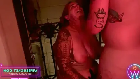 homemade porn by wifebucket juicy and thick young wife with sexy tattoos gets fucked in the kitchen by hubby 1733499144